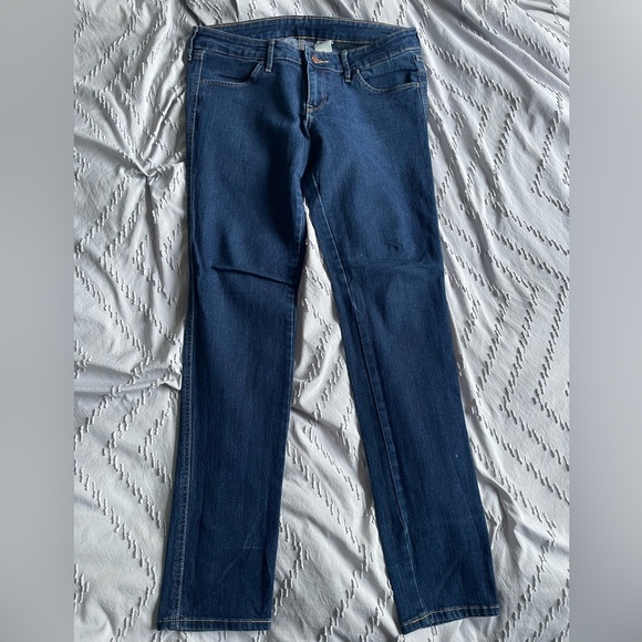 Dark Blue Skinny Jeans - Picture 1 of 1